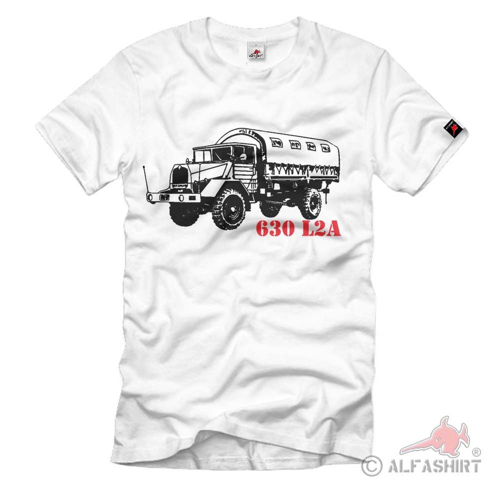 630 L2A Bundeswehr Lkw 5t Tonner Militär Fahrzeug Oldtimer Armee - T Shirt #267