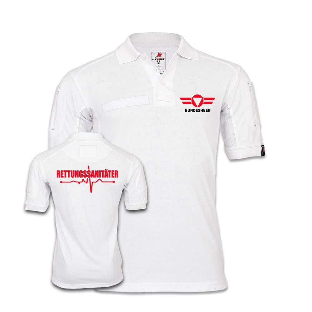 Tactical Polo Paramedic Bundesheer Emergency Doctor Paramedic Intensive # 31730