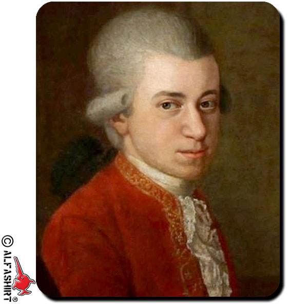 Mozart John Chrysostom Wolfgang Amadeus Mozart Classic Mouse Pad # 16308