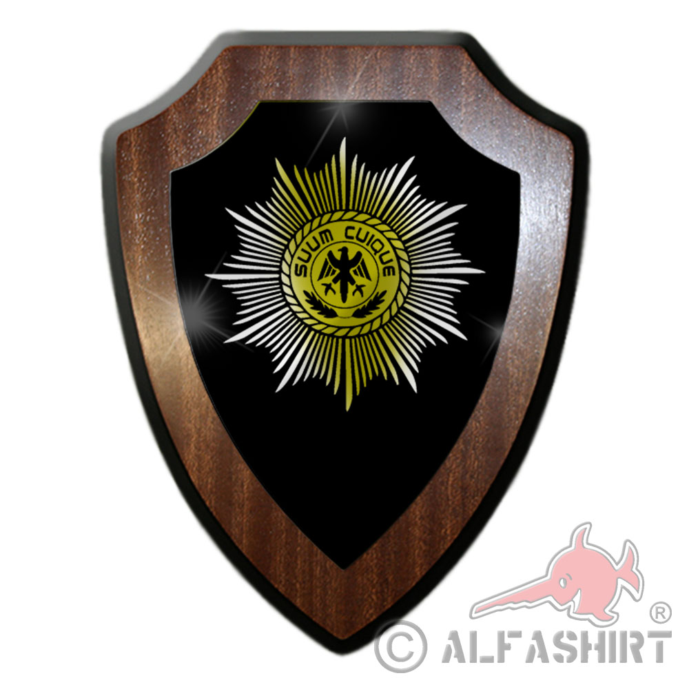 Heraldic shield 9 FjRgt 3 Type 2 Feldjägerregiment Feldjäger BW Emblem # 27097