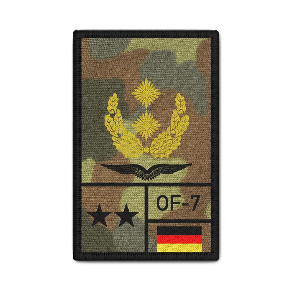Rank Patch Bundeswehr Heer Luftwaffe Marine Flecktarn #BW-Patch