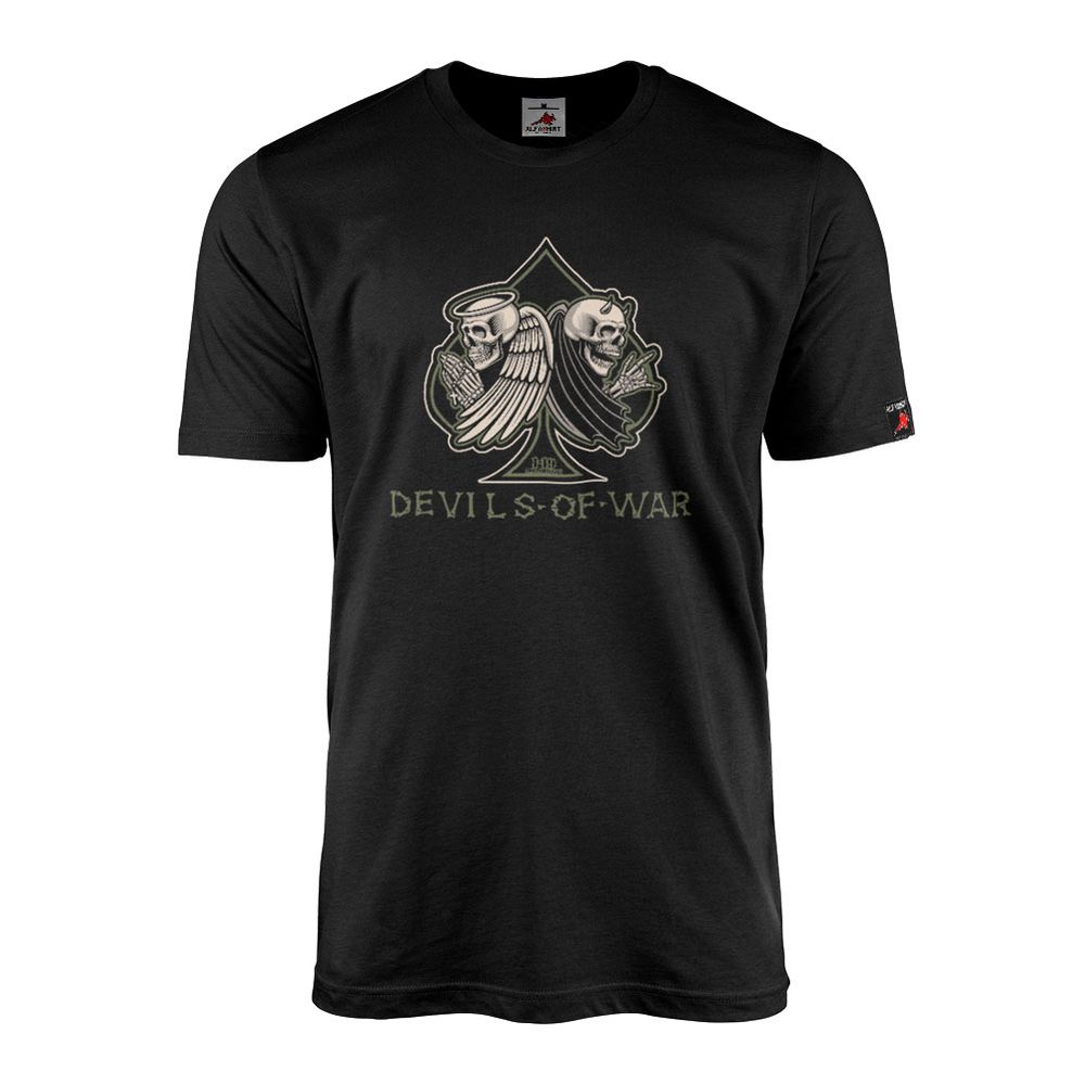 Devils of War Unforgettable Devil Military T-Shirt#43590