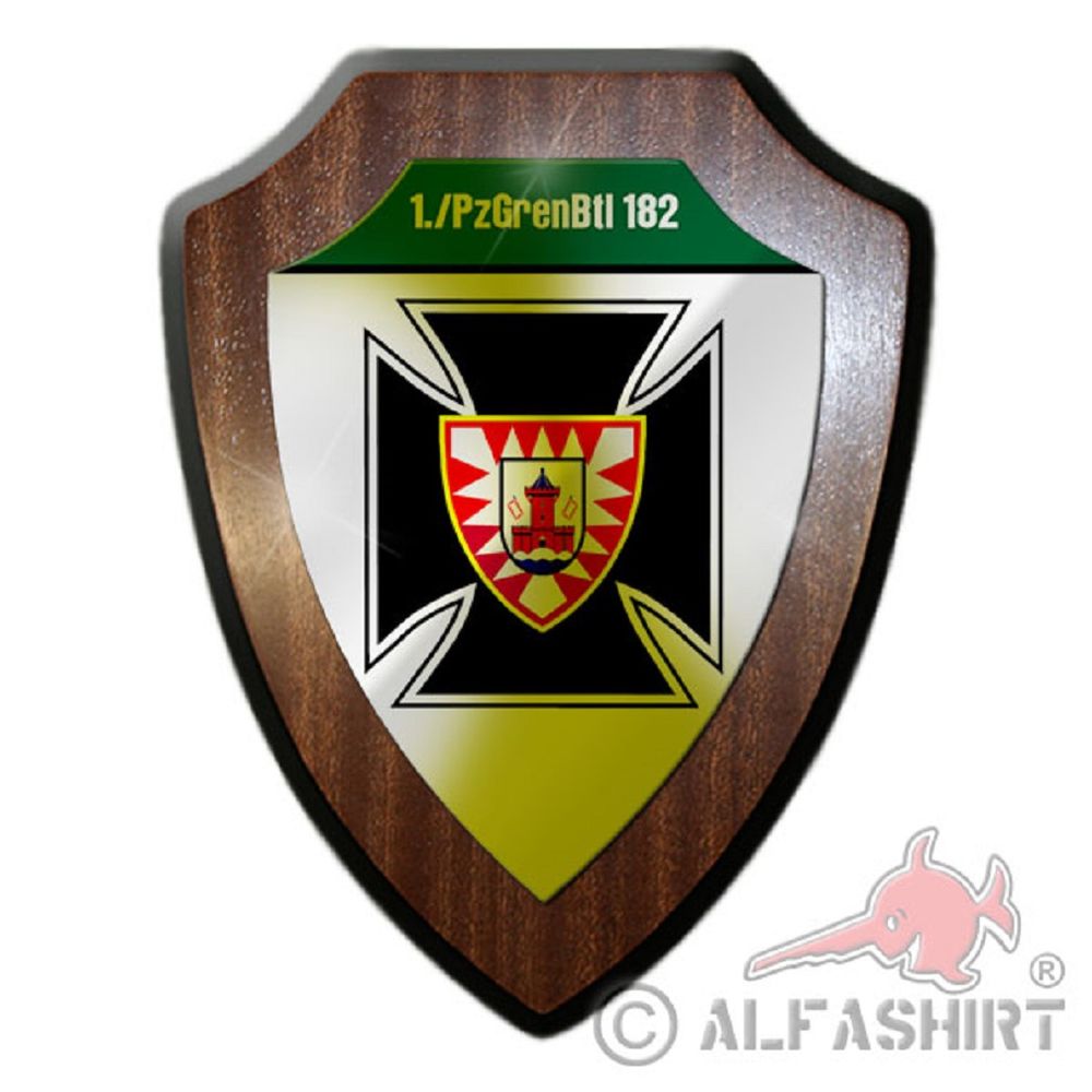 1 PzGrenBtl 182 tank Grenadier Battalion Bad Segeberg blazon # 19666