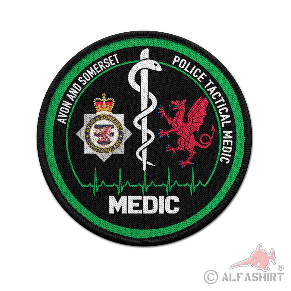 Patch Avon and Somerset Police Constabulary Great Britain Tactical Medic #38320