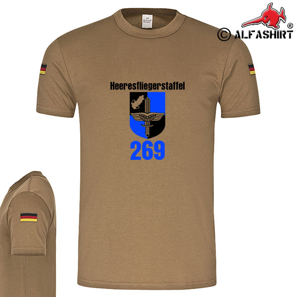 BW Tropen Heeresfliegerstaffel 269 Wappen Abzeichen Tropenshirt #15082