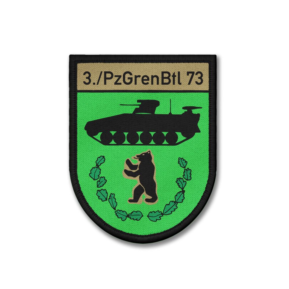 Patch 9x7cm 3. Kompanie PzGrenBtl 73 Panzergrenadierbataillon BW #48079