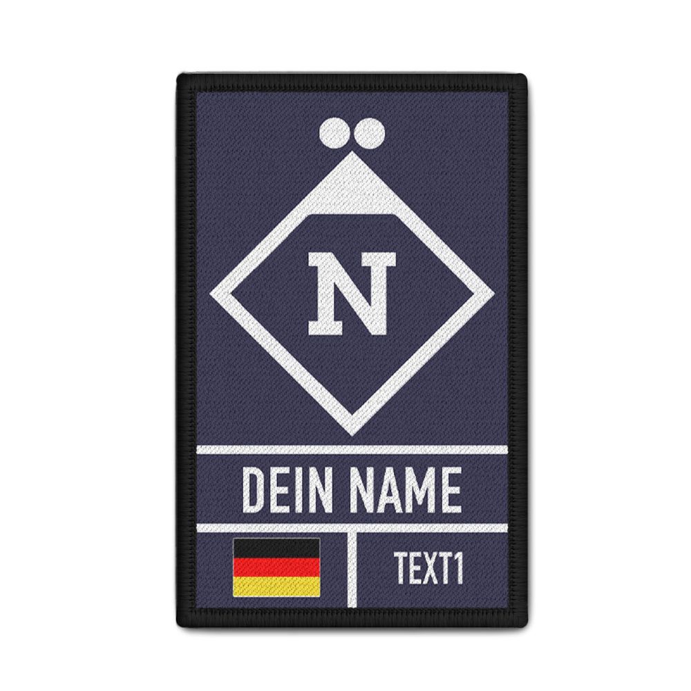 Hilfswerk Fachgruppe Notversorgung Notinstandsetzung Rank Patch 9,8x6cm #44831
