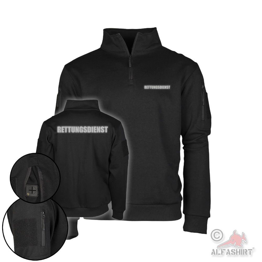REFLECTIVE Tactical Pullover Emergency Medical Services Reflex Paramedic Shirt #40762