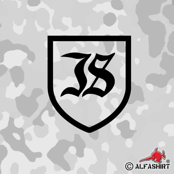 Sticker InfSchule Hammelburg Training Infantry Center 10x9cm A650