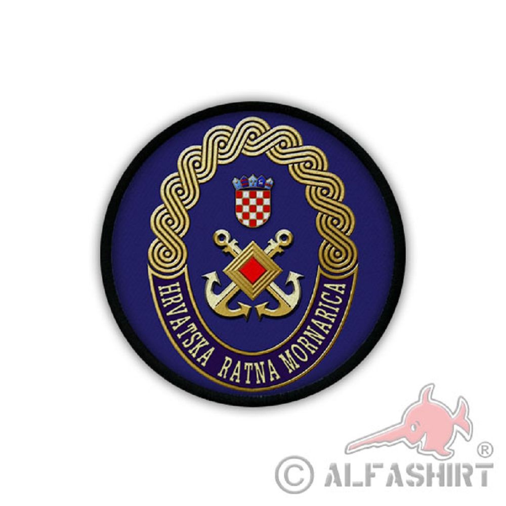 Patch / Aufnäher - Jugoslawische Marine JRM Belgrad Jugoslovenska Wappen #19230