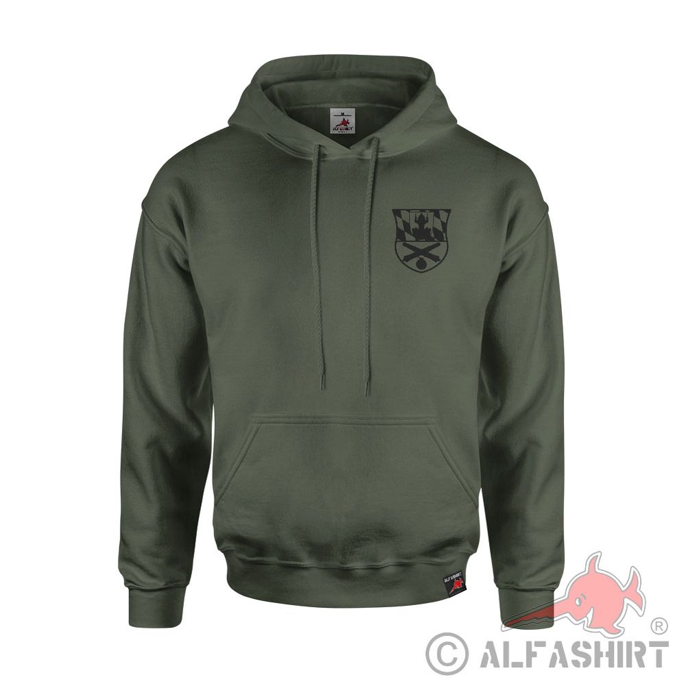 Hoodie PzArtBtl 115 Batterie Verband Wappen BW Panzerhaubitze #44946
