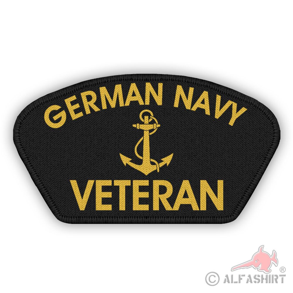 Veteran Patch German Navy Marine Bundeswehr Aufnäher Anker #45202