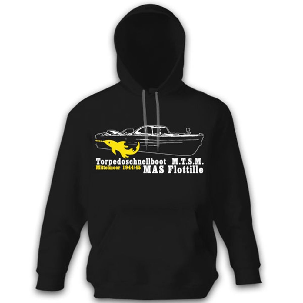 Torpedoschnellboot MAS Flottille Schnellboot Marine - Kapuzenpullover #7877