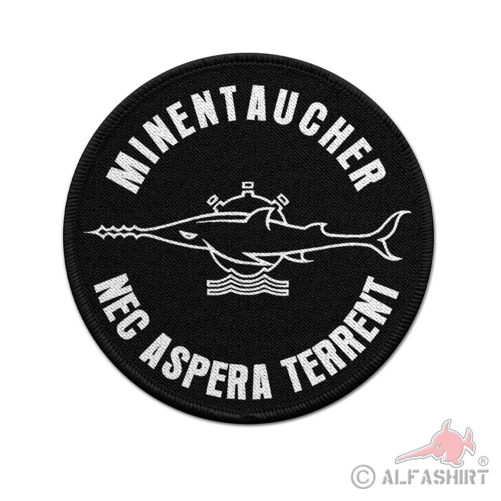 Patch mine diver sawfish company badge Navy Bundeswehr #39395