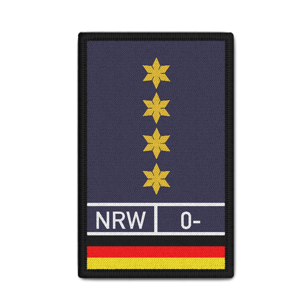 Patch Senior Police Director LPD LPDin Service Uniform Blood 9.8x6cm # 30876