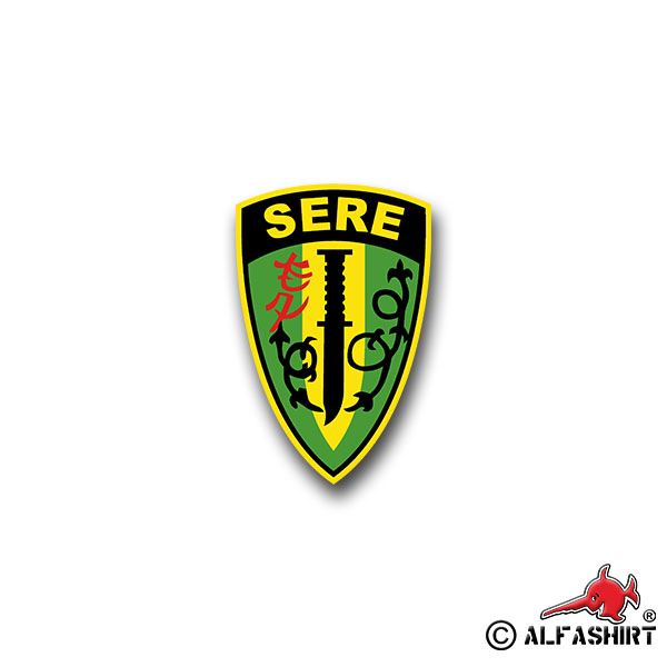 Sticker SERE Training Survival Armed Forces USA Survival 7x5cm A1523