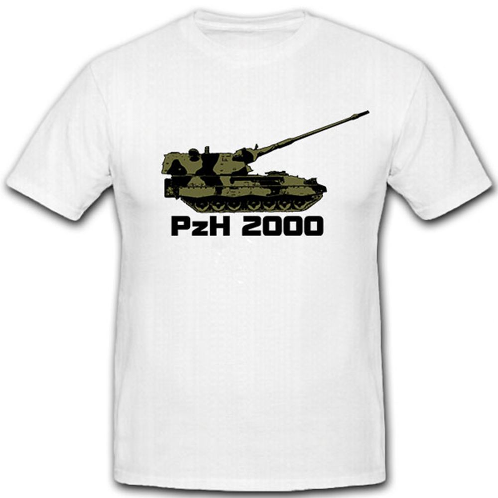 PzH2000 Bundeswehr Panzerhaubize 2k Militär Deutschland - T Shirt #8088