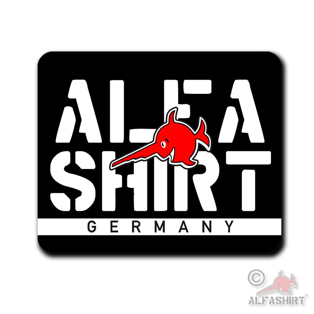 Mauspad Mouse Computer PC ALFASHIRT Germany Merch Merchandise #45499