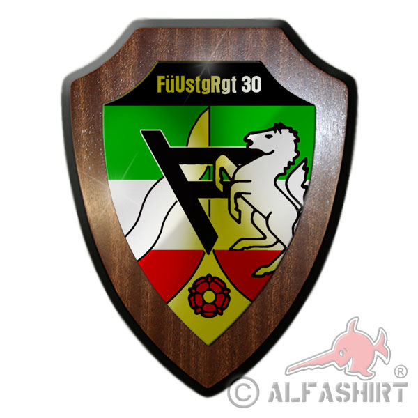 Wappenschild FüUstgRgt 30 Führungsunterstützungs Regiment BW Dienstzeit #30108