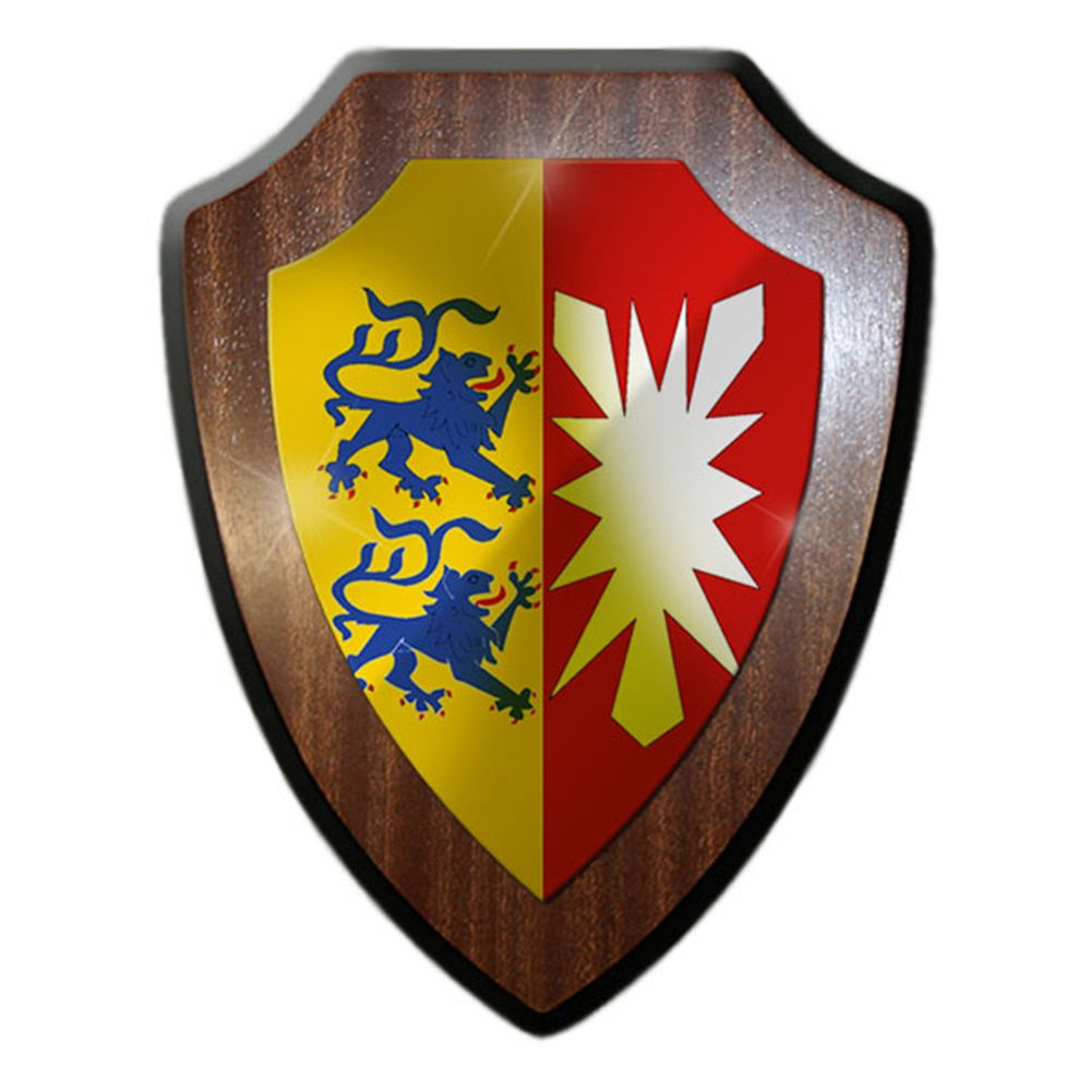 Heraldry shield Schleswig-Holstein Northern Germany State coat of arms Emblem # 14934