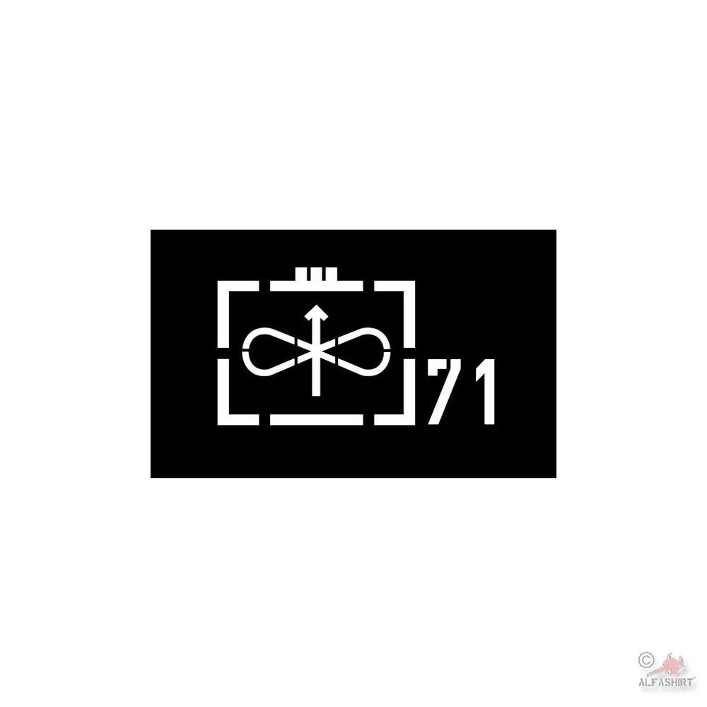 Paint Stencils Sticker Jagdgeschwader 71 JG71 Richthofen 15x9cm # A4653