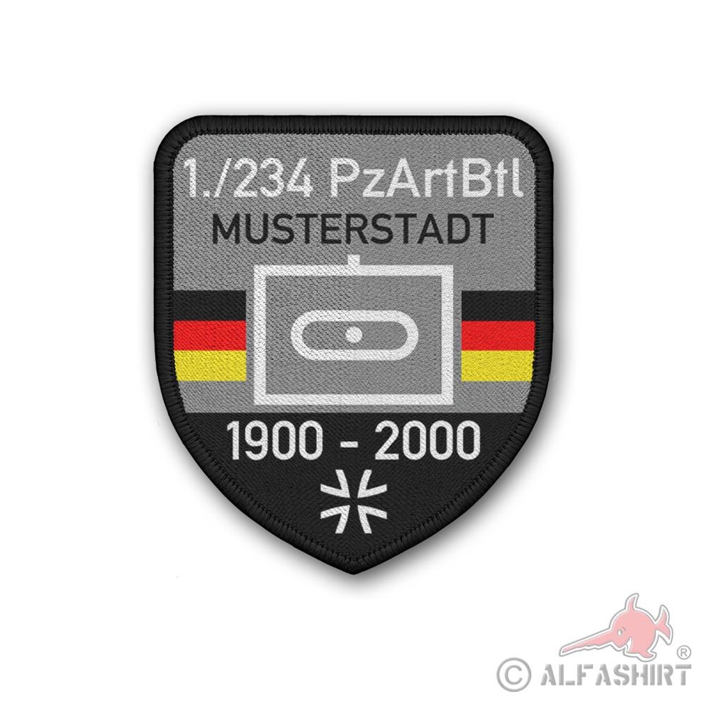 Patch personalized BW PzArtBtl service tank artillery Bundeswehr # 37807