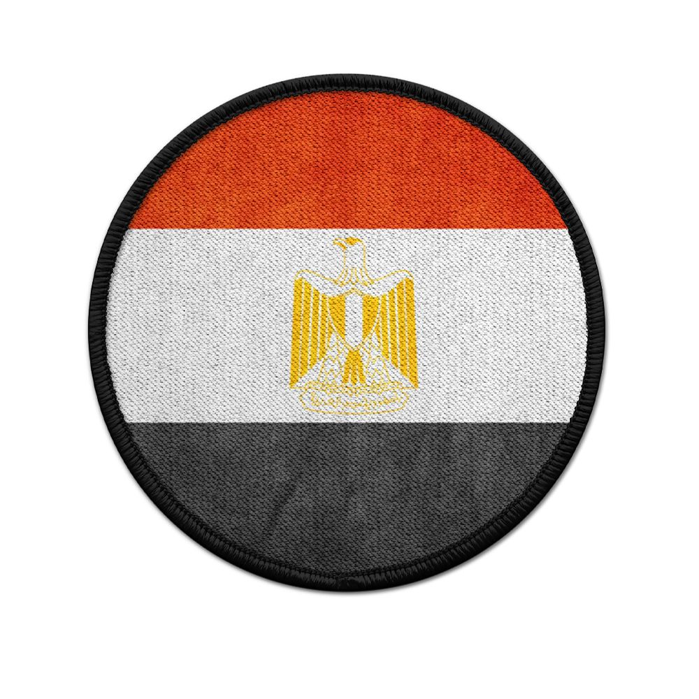 Patch Egypt Ägypten Arabisch Kairo Republik Flagge Fahne Flag Aufnäher #20568