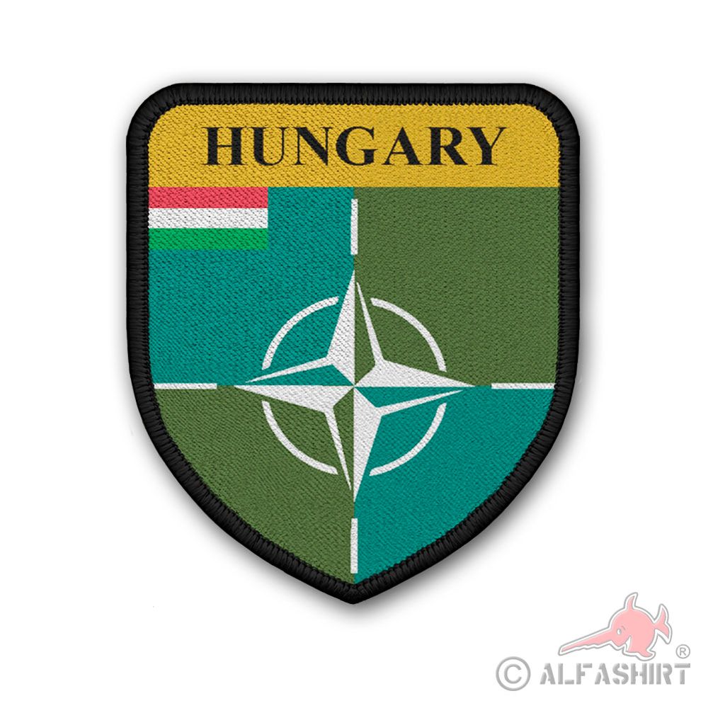 Patch Nato Hungary Ungarn Magyarország Magyar Honvédség Armee Aufnäher #39968