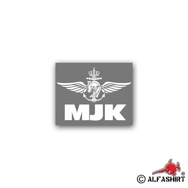 Sticker MJK Marine Jegerkommandoen special unit Norway 9x7cm A2485