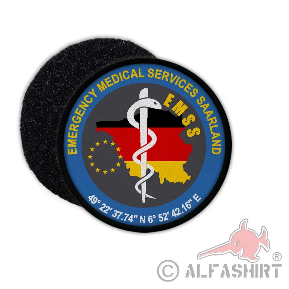 EMSS Rettungsdienst Saarland Sanitäter Notarzt Rettungsassistent Uniform #32763