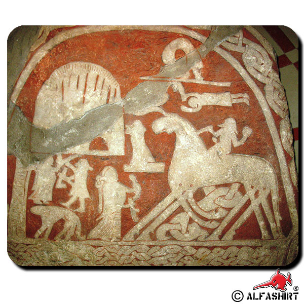 Walhall Collection Walhalla Bildstein Gotland Gladsheim Asgard Asen Mousepad # 16110