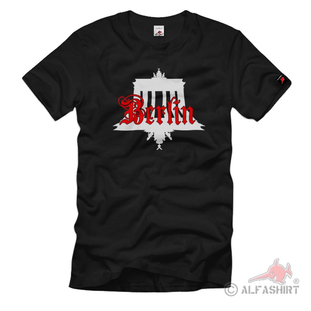 Brandenburger Tor Berlin Denkmal Hauptstadt Deutschland Souvenier T Shirt #2811