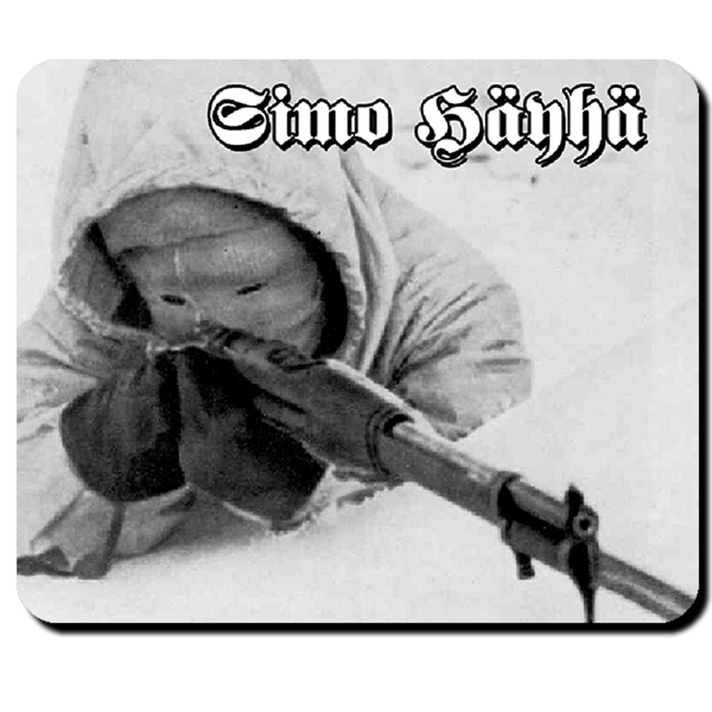 Simo Häyhä Sniper Scharfschütze 2 winterwar finnischer - Mauspad PC #7249
