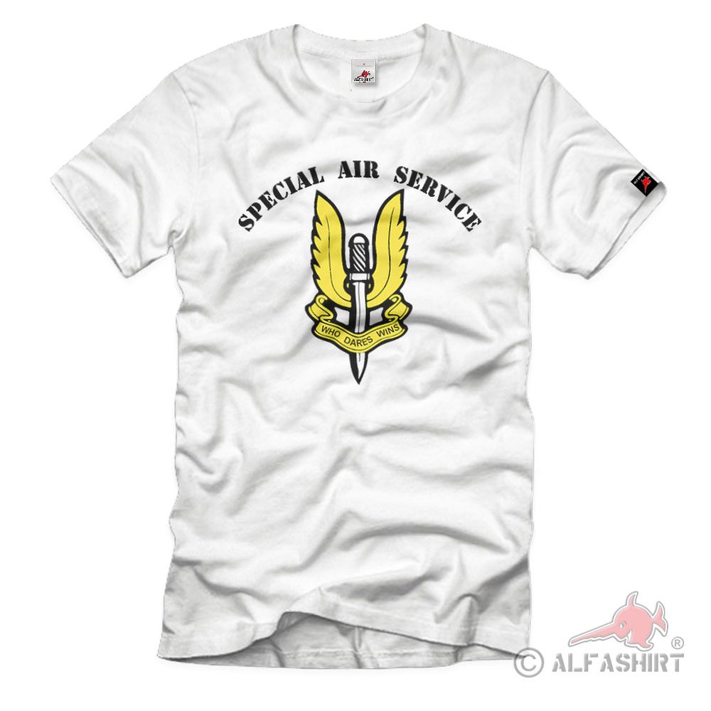 Spezialeinheit Special Air Service WK British Army Long Range - T Shirt #86