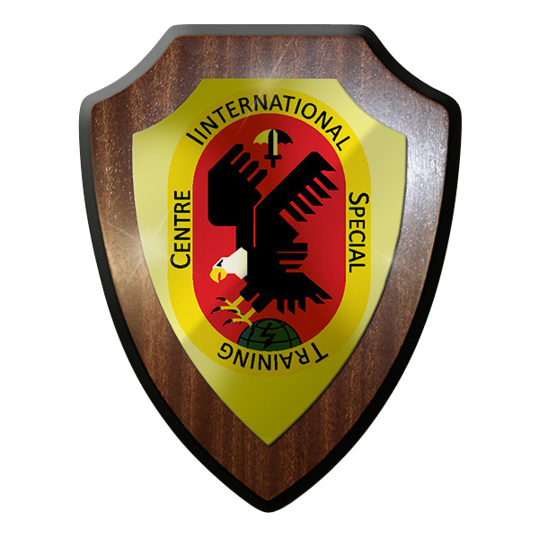 Coat of Arms / Wall Shield / Emblem - ISTC International Special NATO Bw #8724