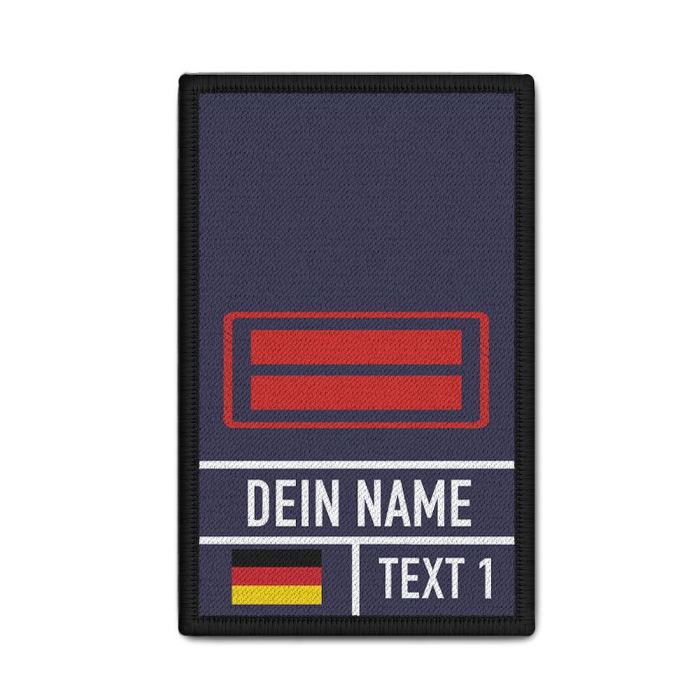 Rank Patch 9.8x6cm NRW Fire Department Rank Sleeve Badge Selection #44746