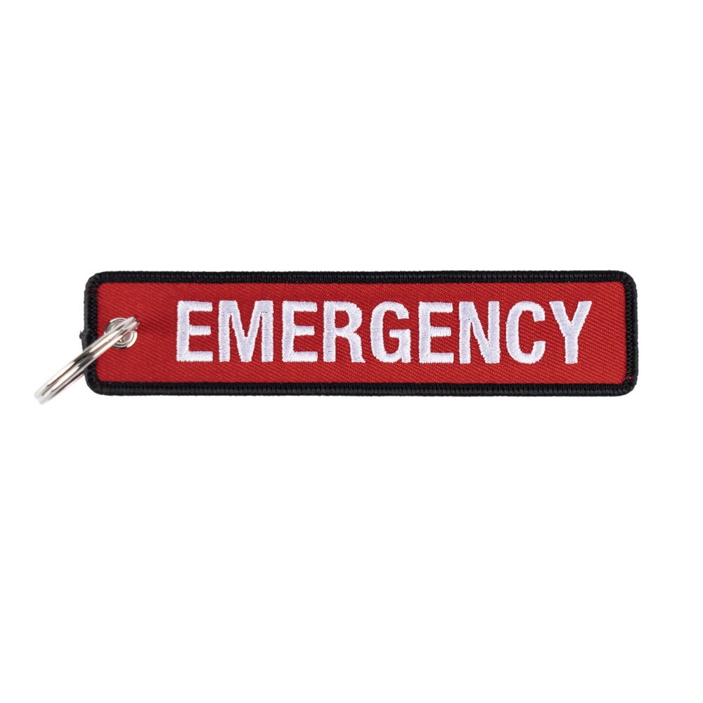 Schlüsselanhänger Emergency Notarzt Rettungssanitäter Notfall 12,5x2,5cm #42123