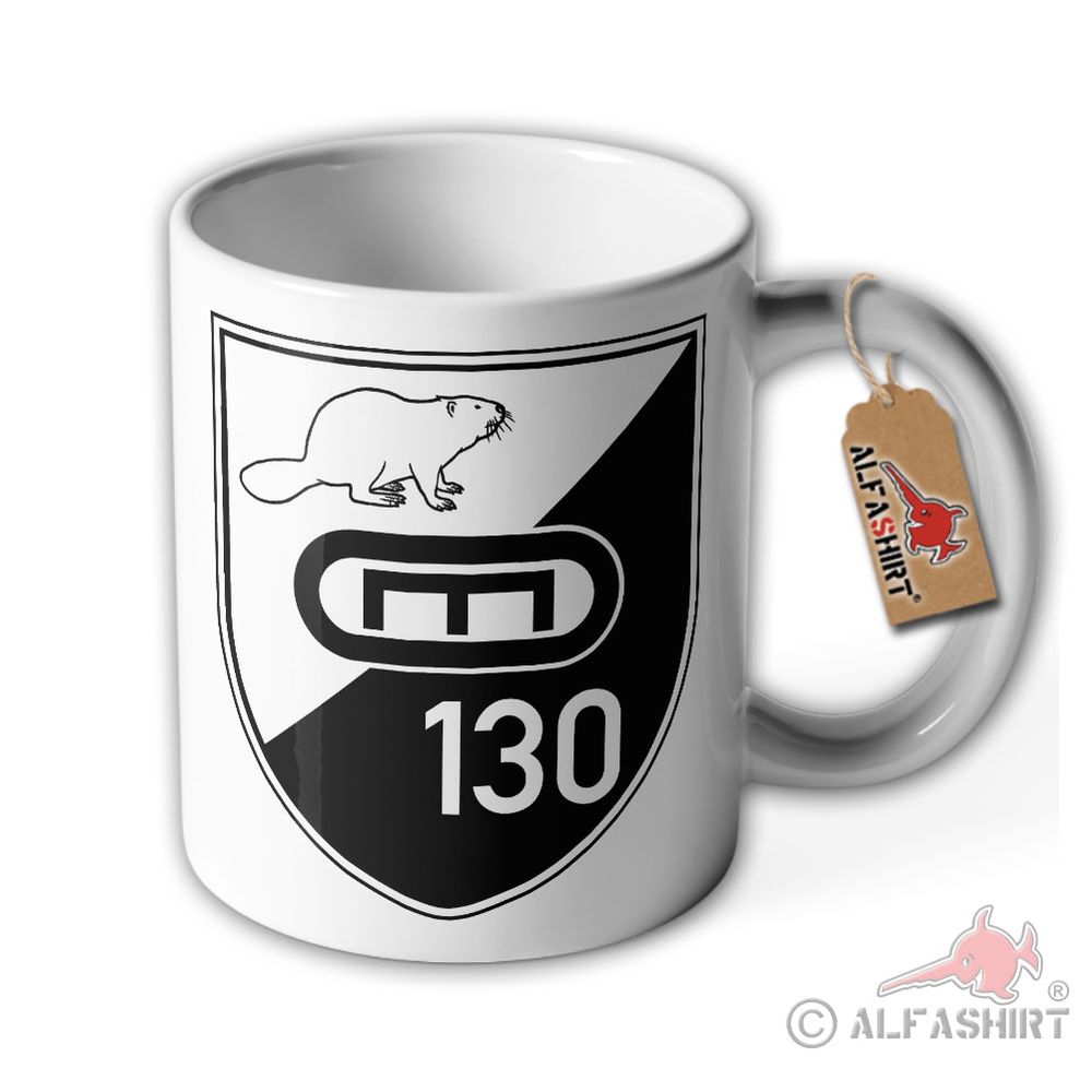 Tasse PzPiKp 130 Bundeswehr Panzer Pioniere Kompanie Heer Panzer Becher#36655