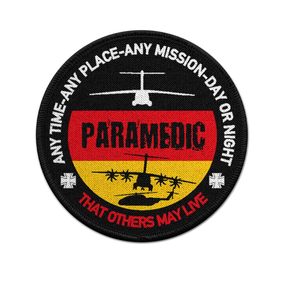 Patch Paramedic Typ 2 that other may live any time Einheit Bund Truppe #25879