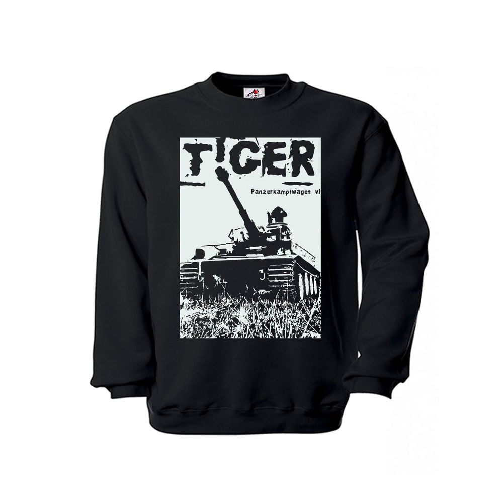 Pulli Tiger Panzerkampfwagen VI Panzer Abteilung SdKfz Pullover  #12616