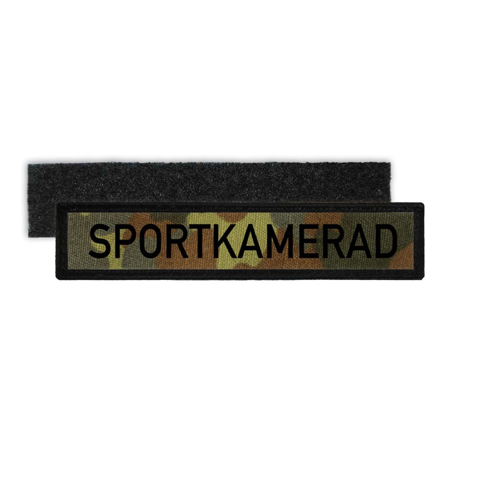 BW Patch Sportkamerad Bundeswehr Sport Kamerad  Uniform Flecktarn Namens #32073
