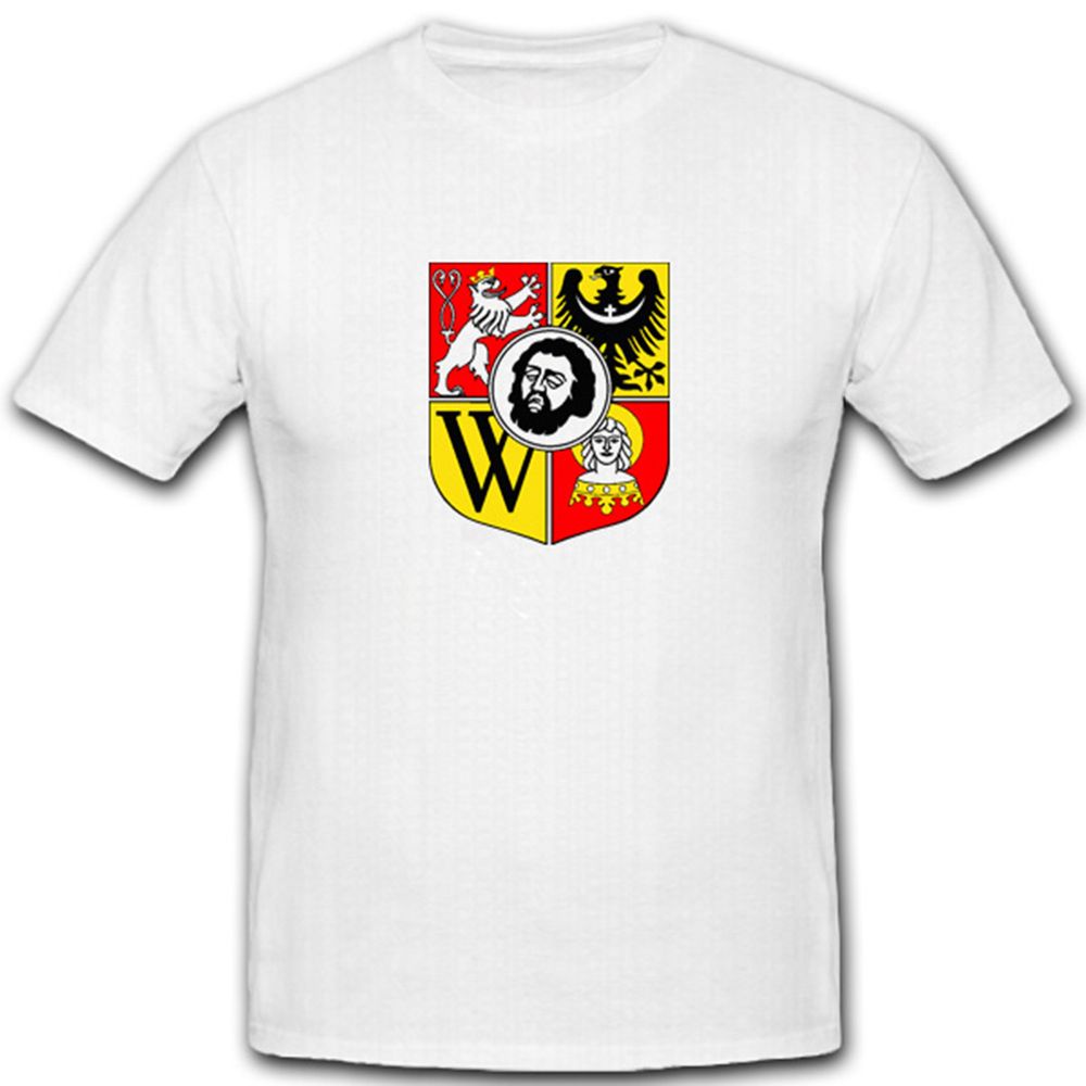 Breslau Wappen Niederschlesien Polen Heimat - T Shirt #4524