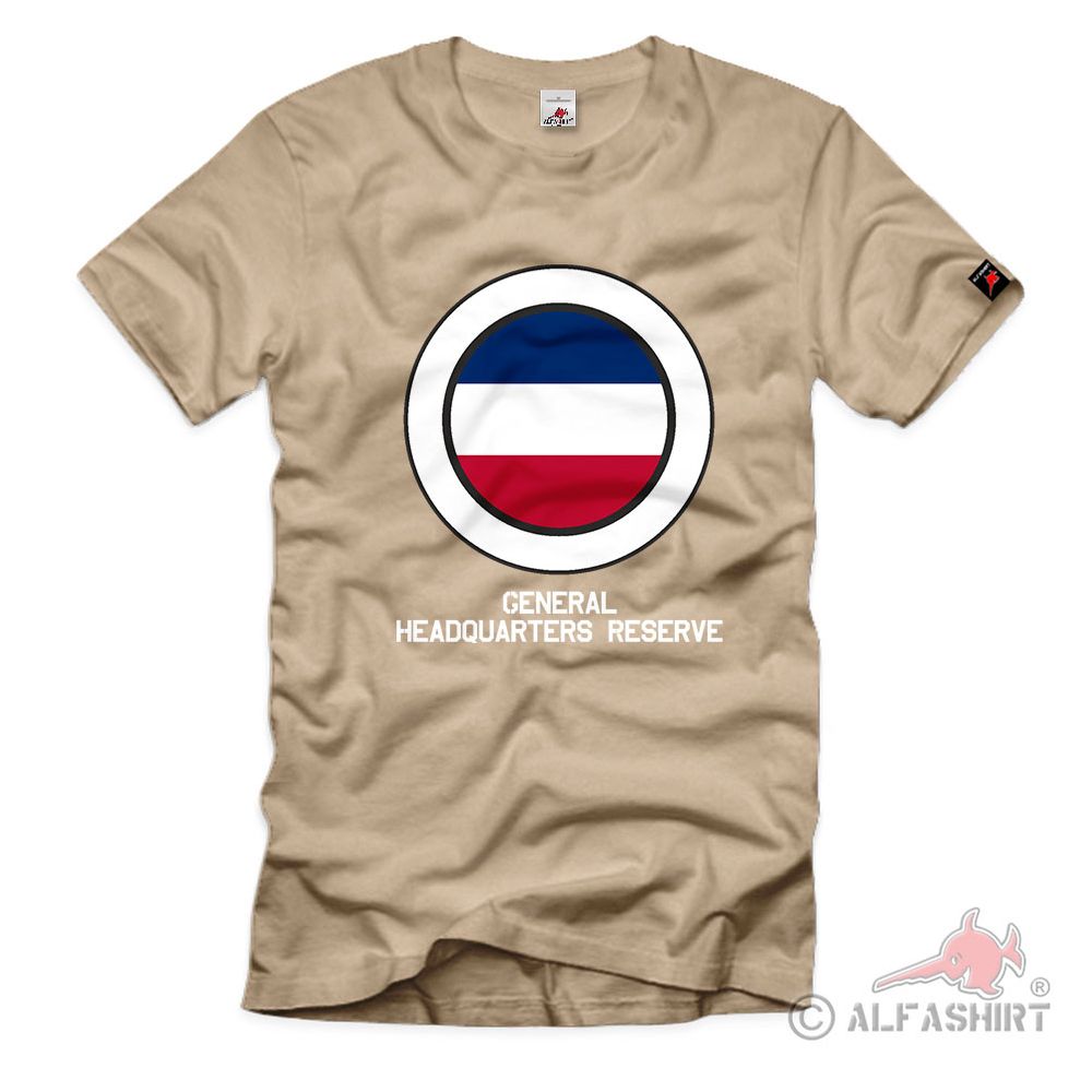 General Headquarters Reserve Us Armee Streitkräfte Flag T Shirt #3067