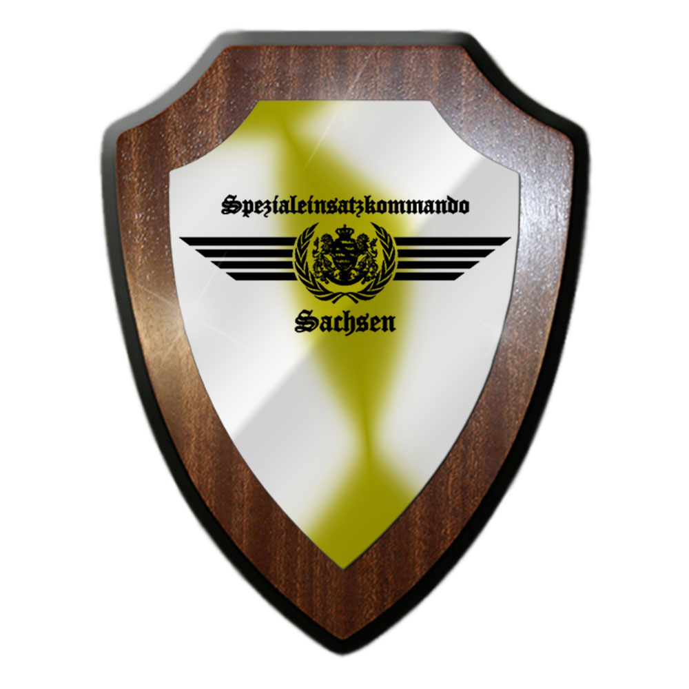 Heraldic shield SEK Saxony Special Operations Command Special Police # 27919