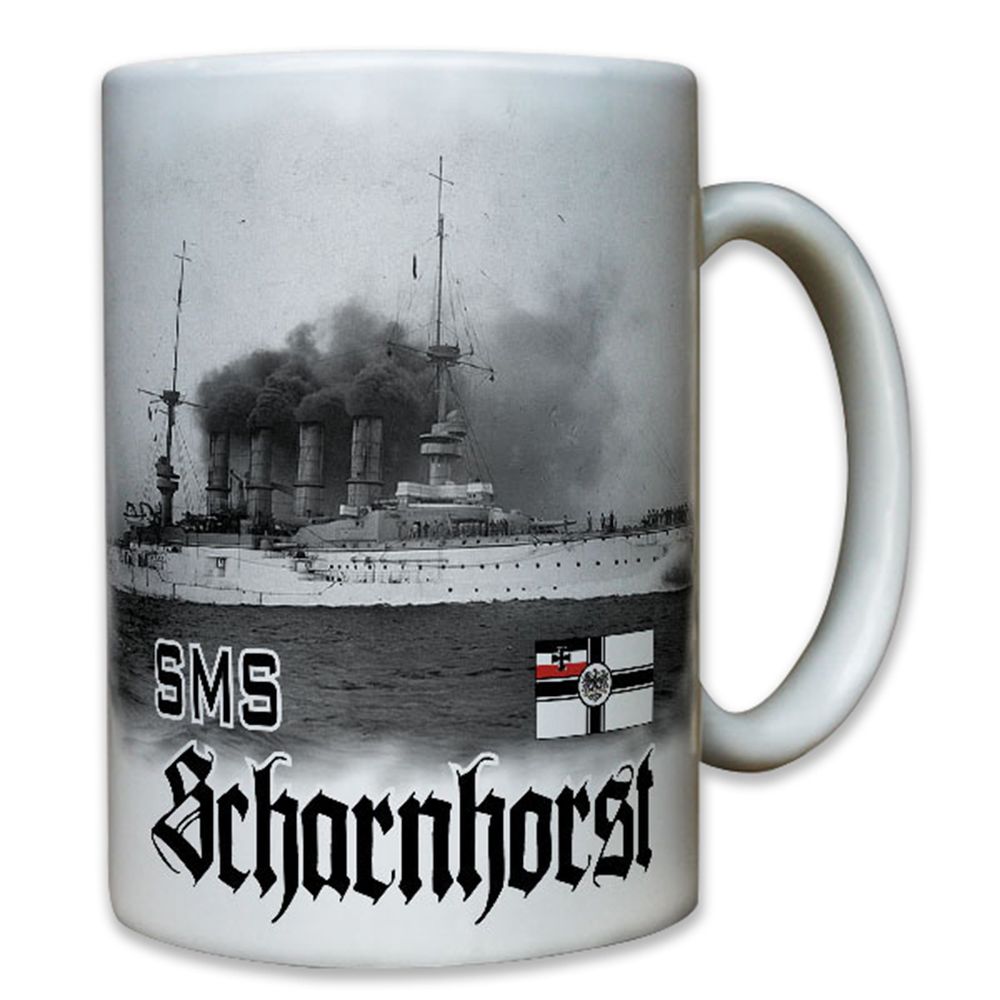 Tasse Scharnhorst SMS Schiff Kaiserliche Marine Scharnhorst-Klasse # 8003