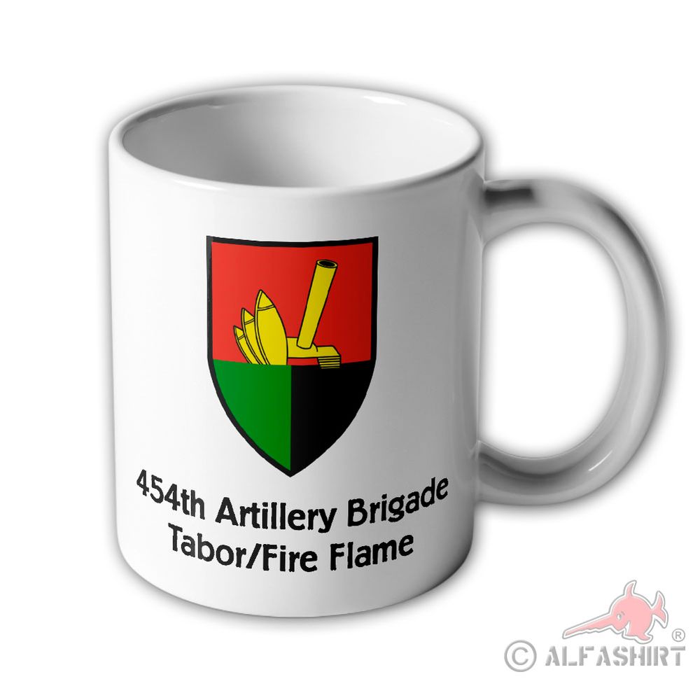 Tasse 454th Artillery Brigade Tabor-Fire Flame Israel IDF #43552