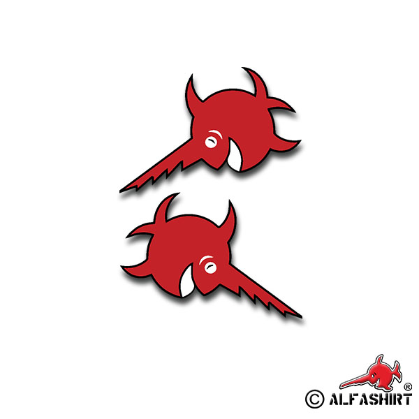 Sticker U96 Sawfish Swordfish Marine Tower Coat of Arms 10x7cm A1825