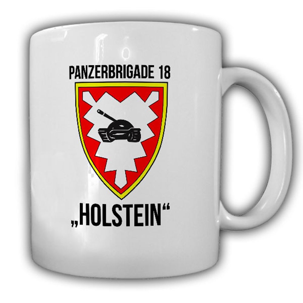 Panzerbrigade 18 Holstein Intern PzBrig 18 BW Heer Leopard Panzer Tasse #15667