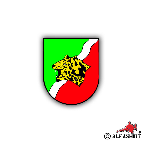 Sticker Tank Battalion 331 Crest Badge PzBtl BW 7x6cm A780