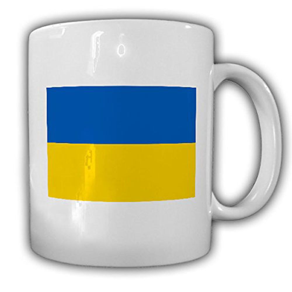 Tasse Ukraine Ukrajina Flagge Fahne Kaffee Becher #19362